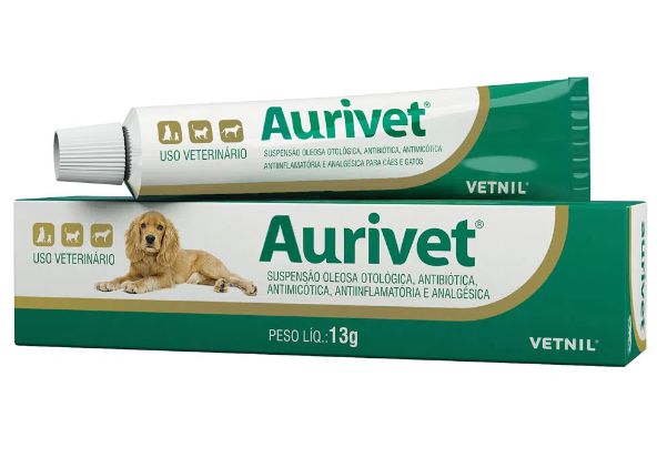 Pomada Otológica Aurivet 13 gramas
