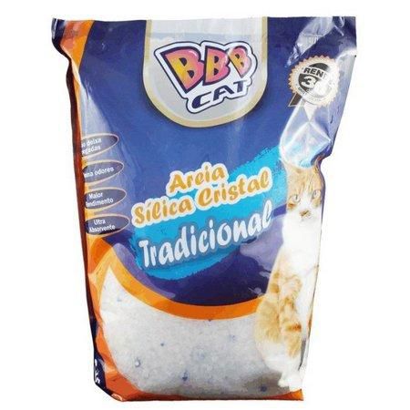 Areia Higiênica BBB Cat Tradicional Cristais Sílica Grossa 1,6 kilos