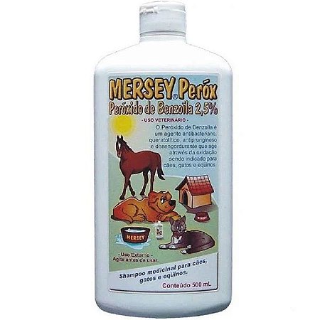Shampoo Mersey Perox 500 ml