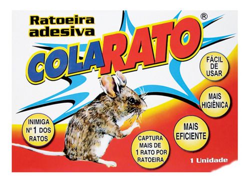 Ratoeira Adesiva Cola Rato  American Pets