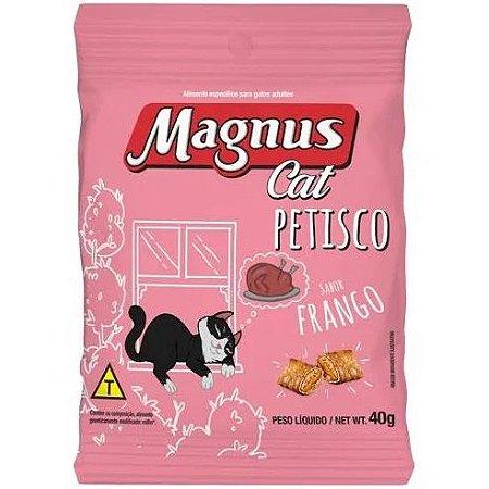 Petisco Magnus Cat Frango 40G