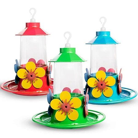 Bebedouro Beija Flor Bandeja com Poleiro - Jel Plast