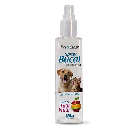 Spray Bucal Tutti-Frutti Pet Clean 120ml