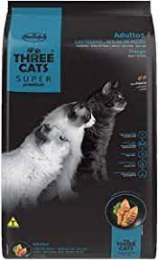 Three Cats Bola de Pelo para Gatos Castrados Sabor Frango 10,1Kg