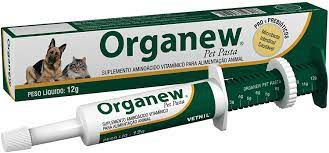 Suplemento Organew Pet Pasta para Cães e Gatos 12 gramas
