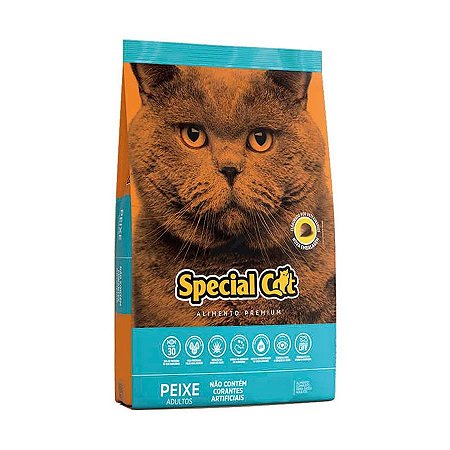 Ração Special Cat Premium Peixe para Gatos Adultos 20 Kg