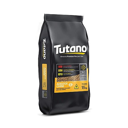 Ração Tutano para Cães Adultos de Porte Médio e Grande Sabor Carne 15 Kg