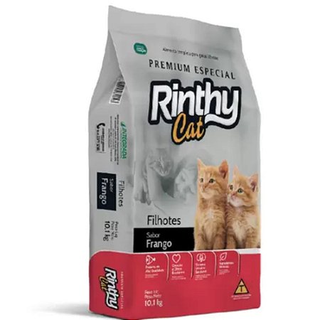 Ração Rinthy Cat Filhote Frango 10.1 Kg