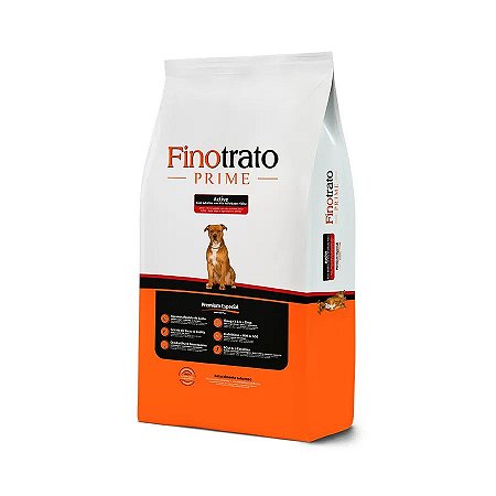 Ração Finotrato Prime Active 15 Cães Adulto