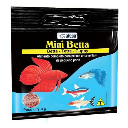 Ração Alcon Mini Betta 4 gramas