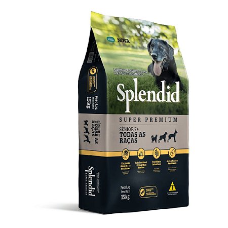 Ração Splendid Sênior 15 kg