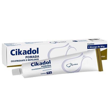 Pomada Syntec Cikadol Cicatrizante e Repelente  50 G