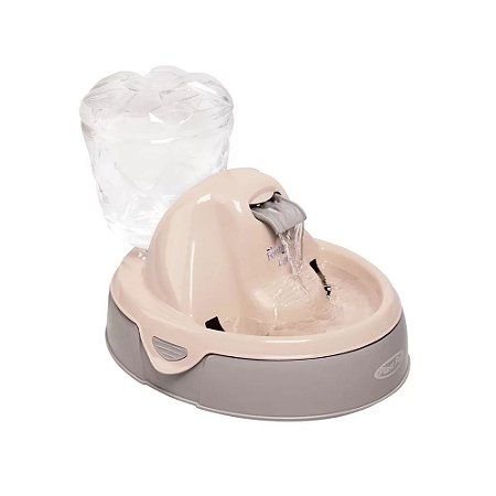 Plast Pet Fonte Light Para Gatos Bege 650 ML