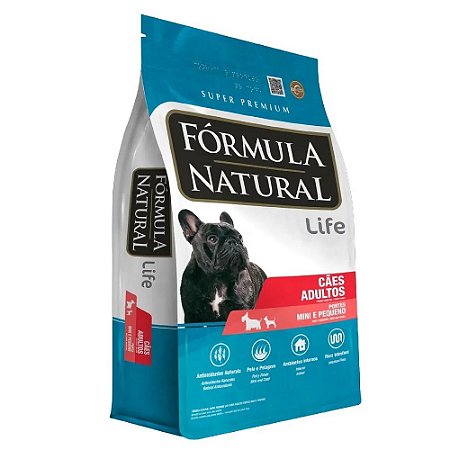 Ração Fórmula Natural Life Super Premium Cães Adultos Mini e Pequeno 15 kg