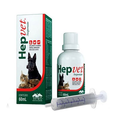 Suplemento Hepvet Suspensão 60 ml