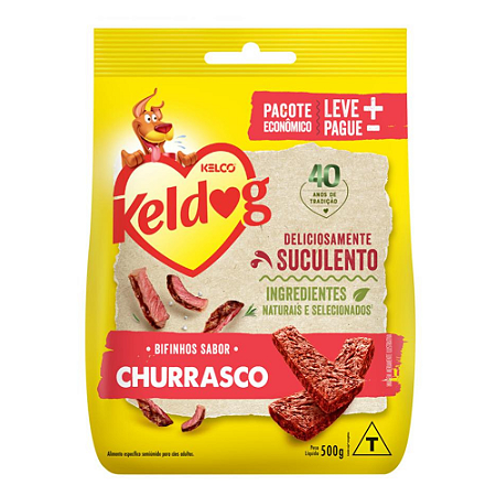 Petisco Bifinho Keldog Bifinho Criadores Churrasco 500g