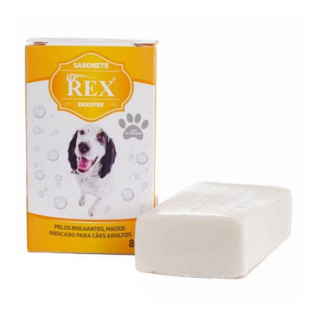 Sabonete Enxofre Rex - 80 Gr