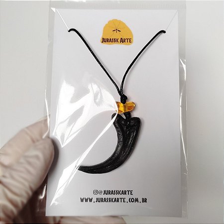 Colar Garra Velociraptor Dr. Alan Grant #03