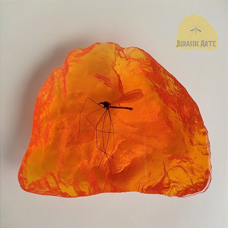 Âmbar Jurassic Park Mosquito Laranja