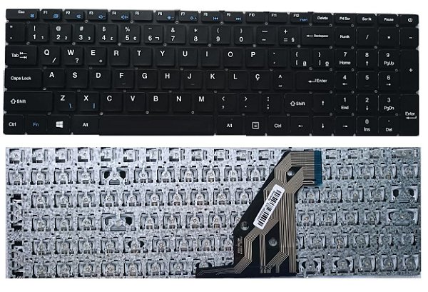 Teclado Notebook Goldentec GTW10