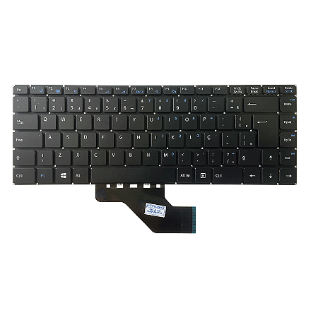Teclado Compatível para Notebook Vaio Fe14 Vjfe41f11x Vjfe42f11x Vjfe43f11x ABNT2