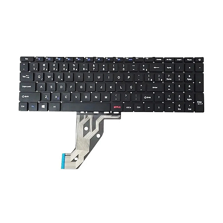 Teclado para Notebook Compaq Cq29 Preto Br Novo Com Netflix