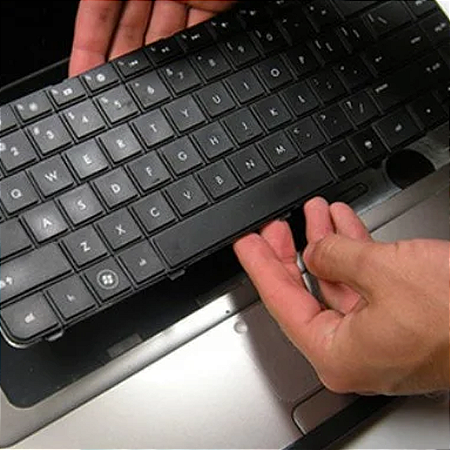 Troca de Teclado de Notebook