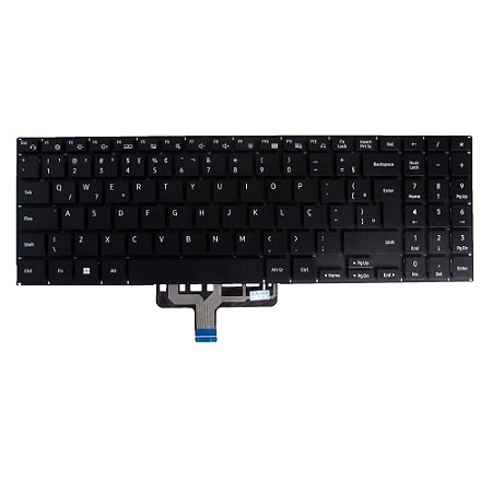 Teclado Notebook Samsung NP550XDA KT1 Preto com Ç (ABNT2 )
