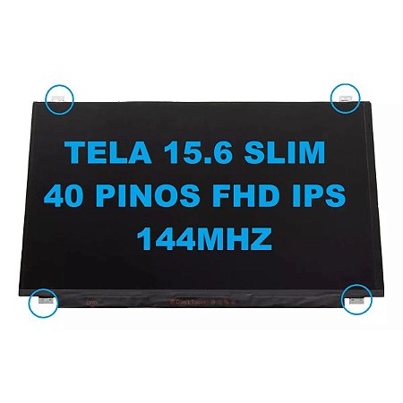 Tela 15.6 IPS 144Hz Full HD 40 Pinos B156HAN07.1, B156HAN07.0
