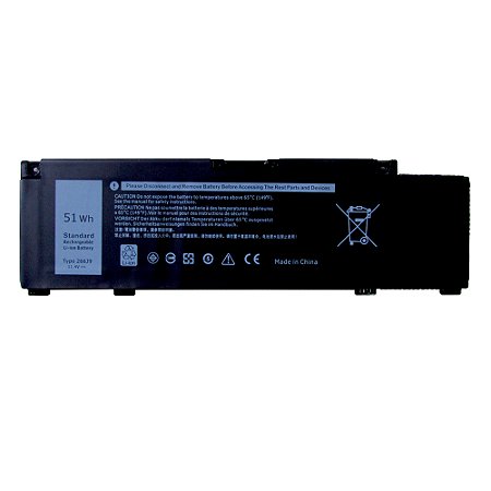 Bateria Notebook Compatível Dell Inspiron 5490 G Series G3 3590 3500 G5 5500 - 266J9 4255mAh 51Wh (Forma de envio, somente via PAC, não escolha Sedex)