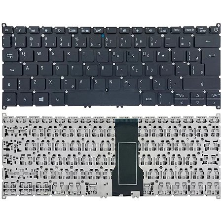 Teclado para Notebook Acer A514-53-59QJ ABNT2 Preto