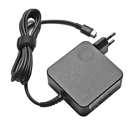 Fonte para Notebook Lenovo 65W 20V 3.25A Conector USB-C