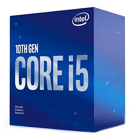 Processador Intel Core i5-10400F, 2.9GHz (4.3GHz Max Turbo), Cache 12MB, 6 Núcleos, 12 Threads, LGA 1200 - BX8070110400F