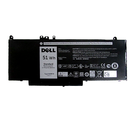 Bateria Notebook Compatível Dell Latitude 3160 E5450 E5550 E5250 G5m10  (Forma de envio, somente via PAC, não escolha Sedex)