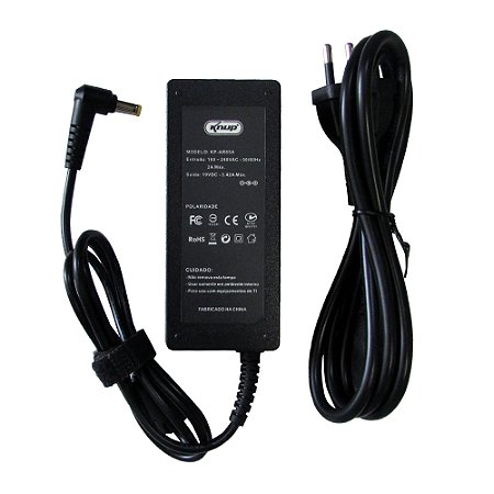 Fonte para Notebook Acer 19V 3,42A (5.5*1.7) AC-01