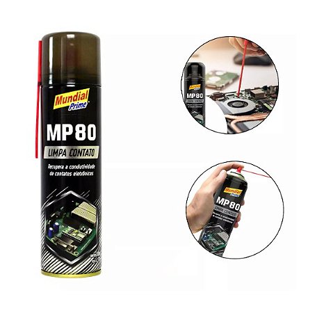 Limpa Contato Elétrico 300ml Mundial Prime Mp80