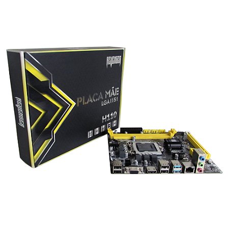 Placa Mãe Revenger 1151 6/7ª Geração DDR4 H110