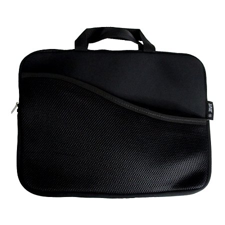 Case para Notebook 15.6" com Alça e Bolso Externo (em onda) Benatti - Preta