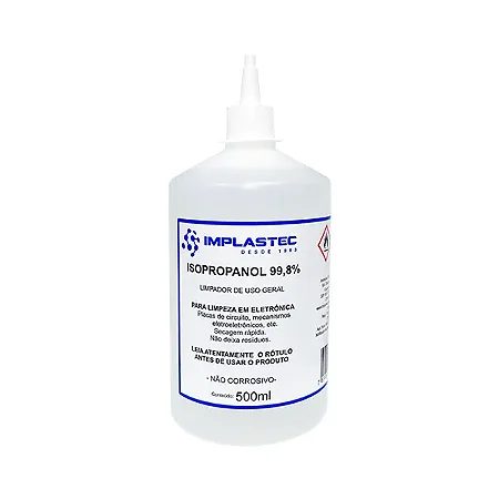 Álcool Isopropílico 500ml Implastec