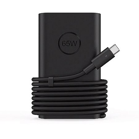 Fonte Carregador Compatível Com Dell 65w 3.25a Tipo-C