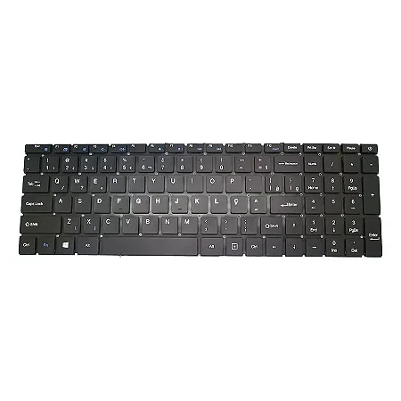 Teclado Para Compaq Cq29 Preto Br Novo sem tecla Netflix
