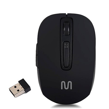 Mouse sem Fio Ms500 Recarregável - Multi