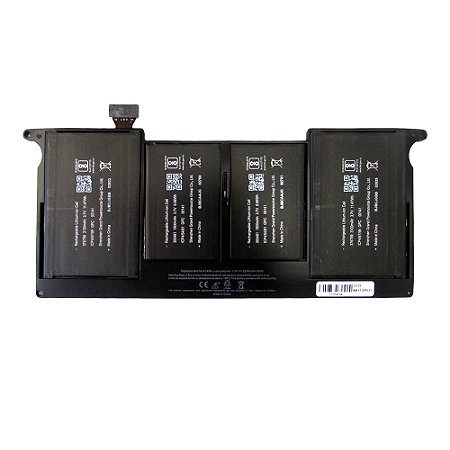 Bateria Compatível Apple MacBook Air A1370 A1465 A1406 - 4 Células, Bateria Padrão (Forma de envio, somente via PAC, não escolha Sedex)
