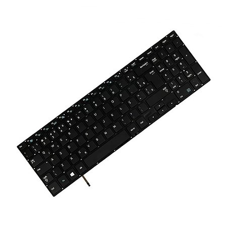 Teclado Compatível Notebook Samsung Ativ Book 6 Np670 Np670z5e Iluminado Br