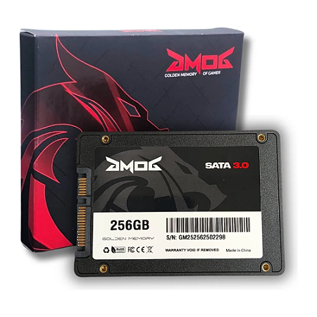 SSD Gamer 256Gb 2.5 Sata3 Golden Memory GMOG256S3