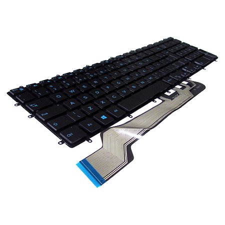 Teclado Notebook Compatível Dell G3 15 3590 - P89F001 - Retroiluminado com Ç