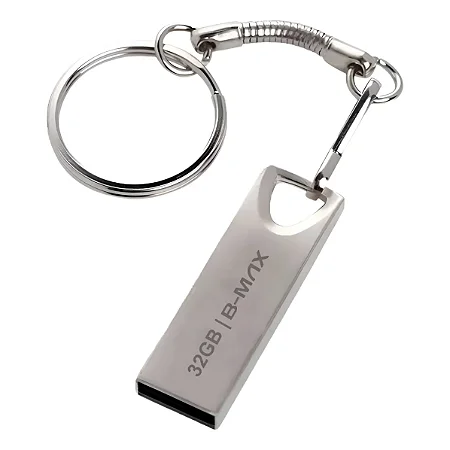 Pendrive Chaveiro 32G USB 2.0 BM-F1297 - B-Max
