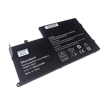 Bateria Compatível Notebook Dell Part Number TRHFF (Forma de envio, somente via PAC, não escolha Sedex)