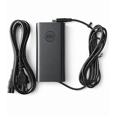 Fonte Carregador Notebook Dell 90W 4.62a Conector 19.5V 4.5x3.0mm (Pino Fino)