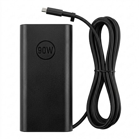 Fonte Carregador Notebook Compatível com Dell Type-C 90w